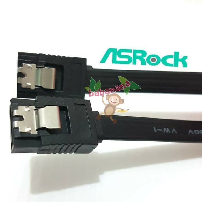 Kabel data Sata 3 Original 6Gbps klip lurus Asus Asrock Gigabyte Msi