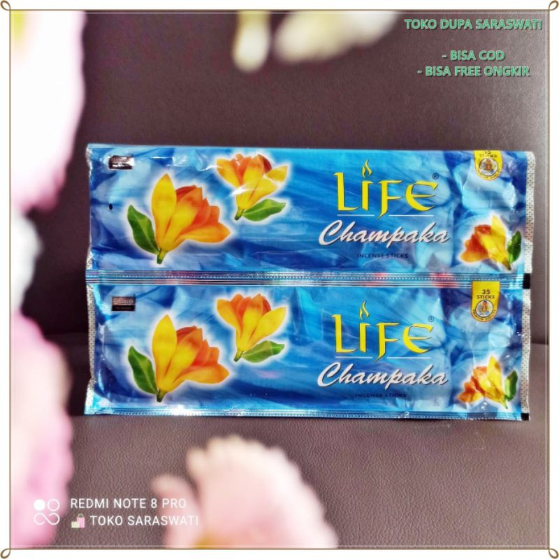 Hio Dupa Wangi Life Cempaka Isi 35 Stik