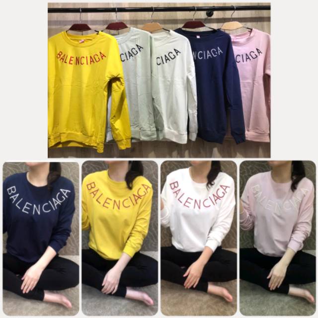 RESTOCK Kaos  Import BALENCIAGA  Shopee Indonesia