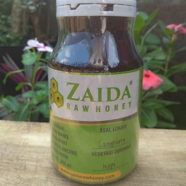 

ZAIDA RAW HONEY KOPI 100% alami |non olah | 300ml