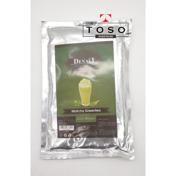 

Denali Frappe Powder Flavoured Greentea Matcha Bubuk Minuman