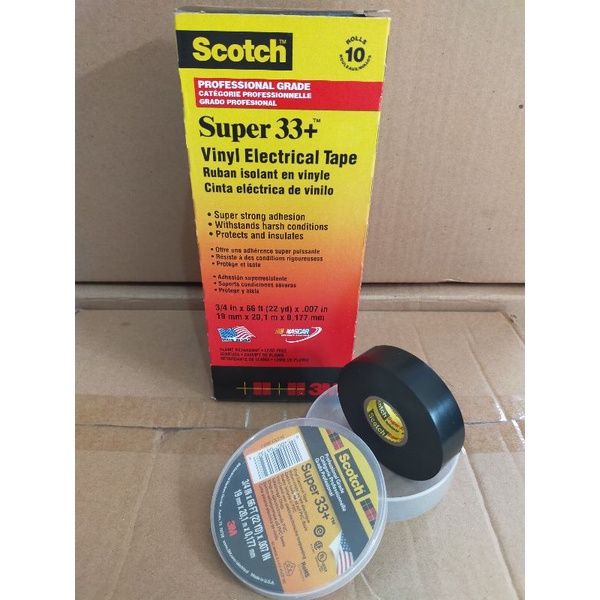 

Isolasi 3M scotch 33+ Original