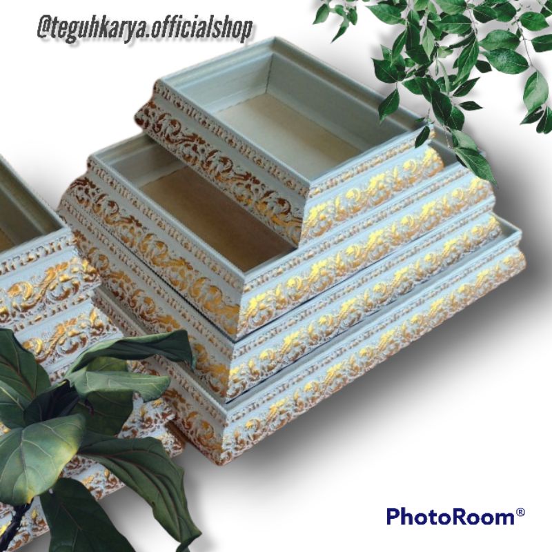 Jual Baki Hantaran Box Seserahan Hantaran Fiber Mewah Baki Hantaran Ukir Shopee Indonesia