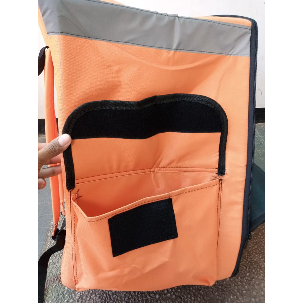 RPM Promo Bag Shopee Tictac Tas Punggung Jumbo Cargo Delivery Kurir Shopee Orange