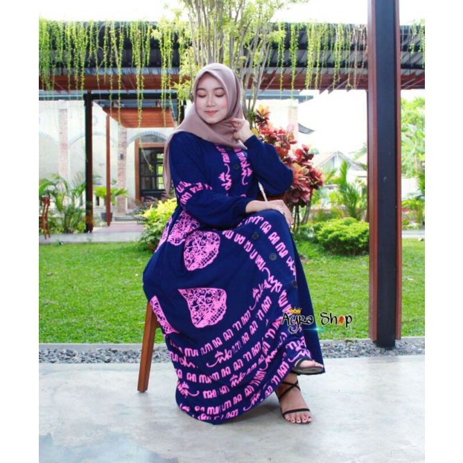 Twill NK gunungan #2 warna Navy