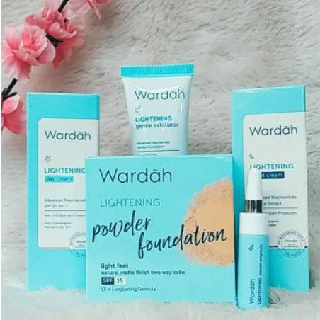 PAKET WARDAH LIGHTENING SERIES (5 item) - WARDAH PAKET ORIGINAL 100%