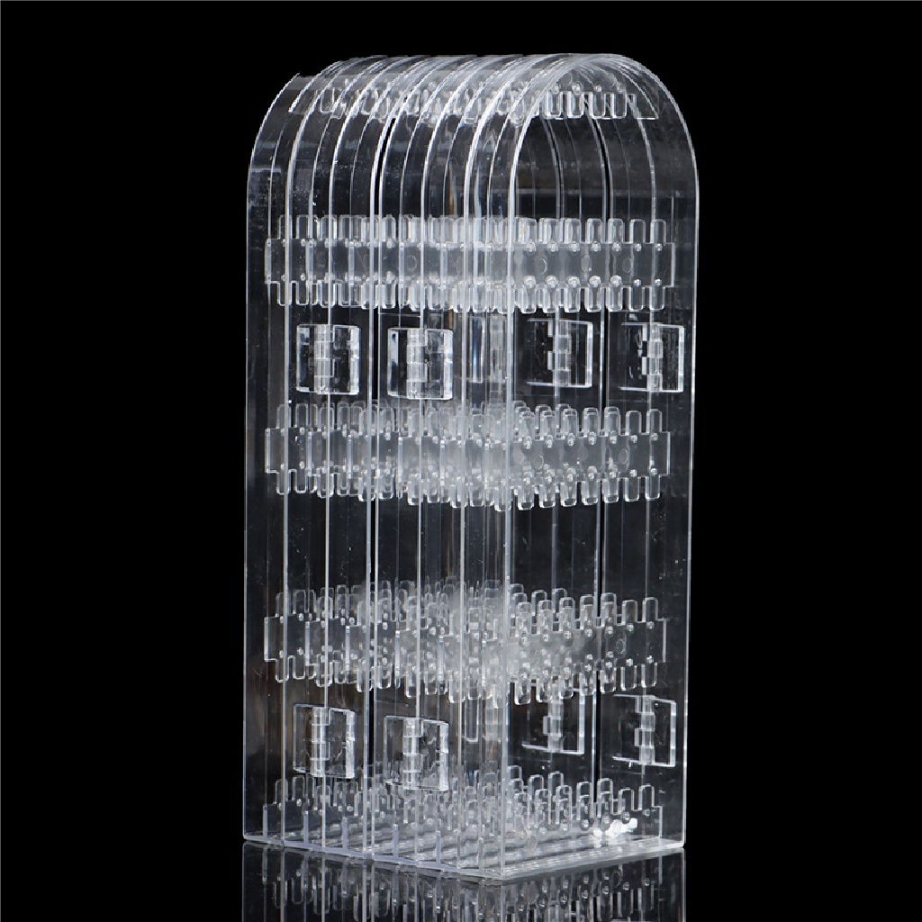 [AdornmentNo1] Clear Earrings Ear Studs Necklace Jewelry Display Rack Stand Organizer Holder [new]