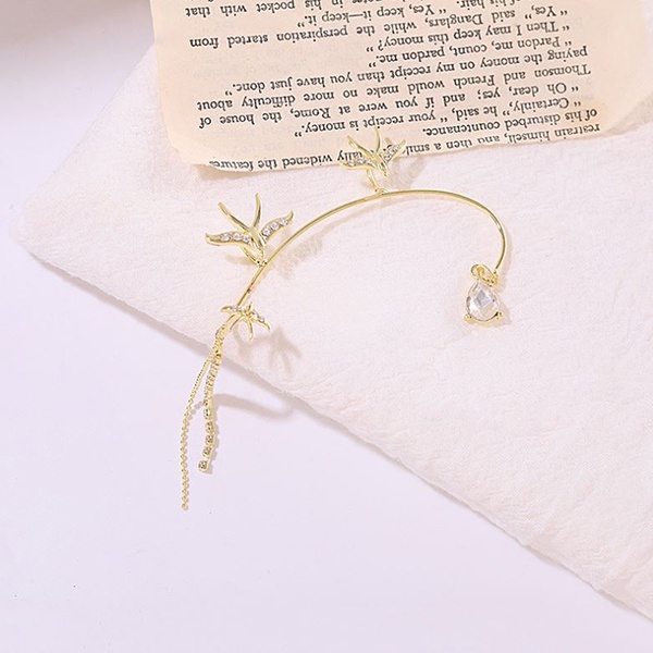 anting 1 sisi diamond bird simple earrings jan301(3e4,2e4)