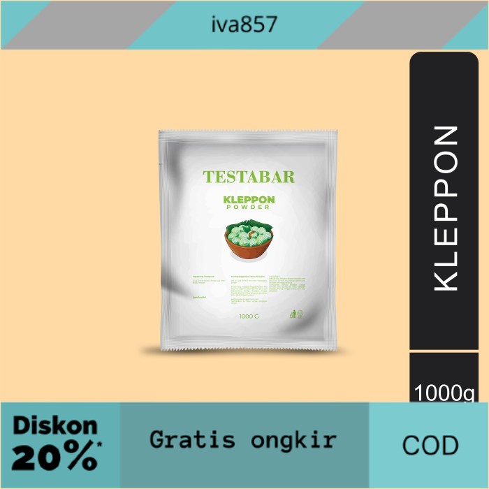 

PROMO Bubuk Minuman Rasa Klepon GRATIS ONGKIR
