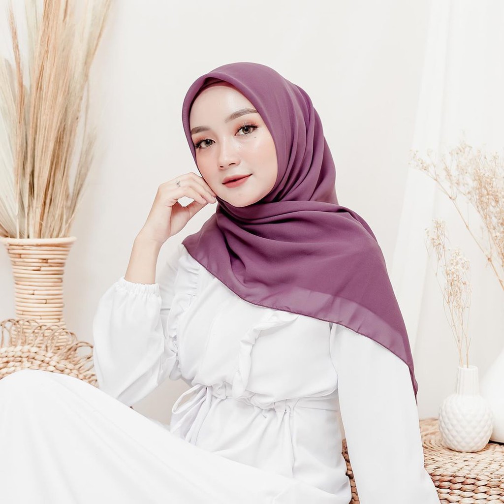 Promo Bella Square Pollycotton Segi Empat Part 3-Violet