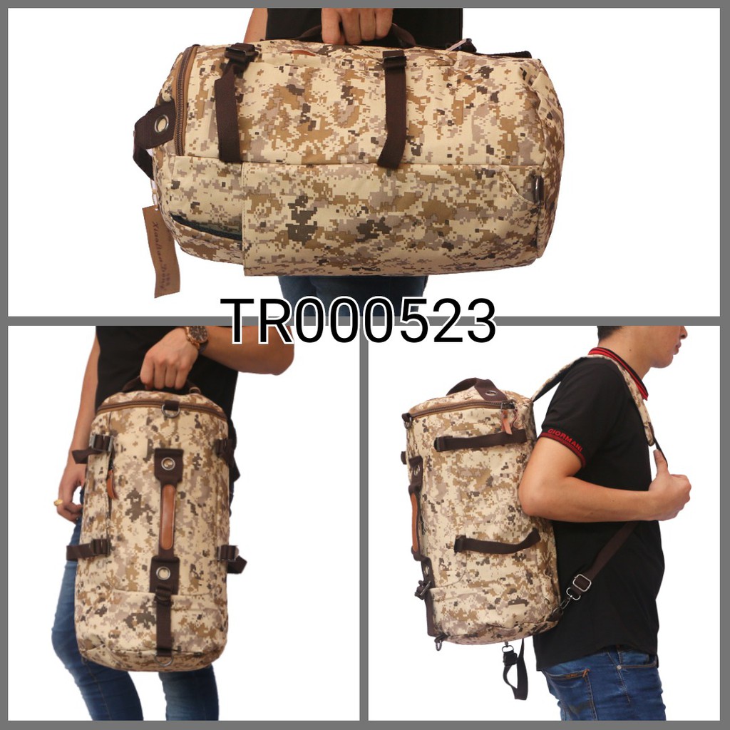 tas kanvas pria import/tas ransel pria/tas selempang pria/tr000523 ori F-17