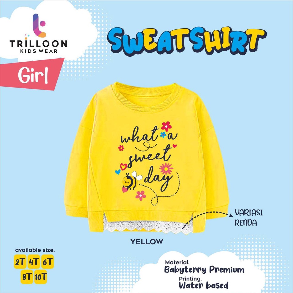 Sweatshirt anak Sweater Trilloon