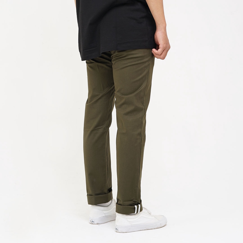 Whoopculture &quot;Muntjac&quot; Green V2 Stretch Chino