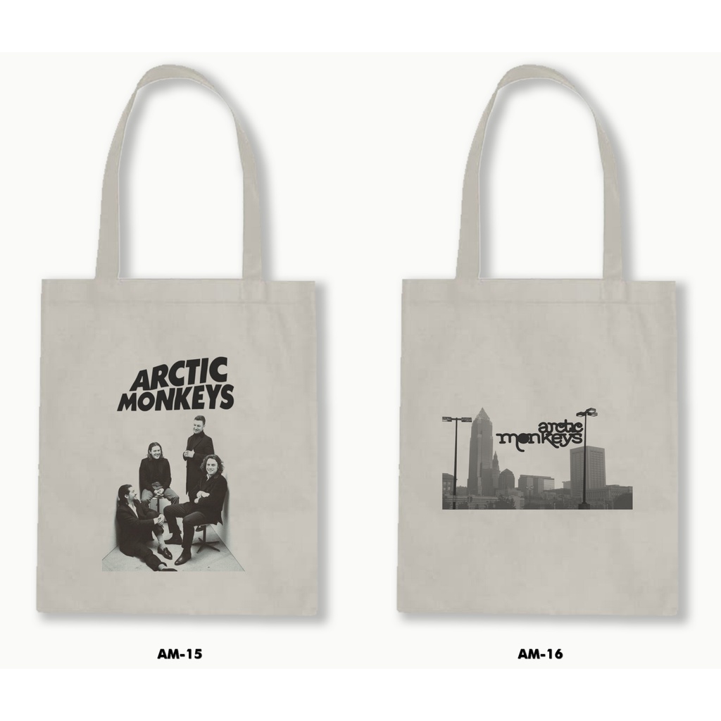 TOTE BAG RESLETING - ARCTIC MONKEYS 01