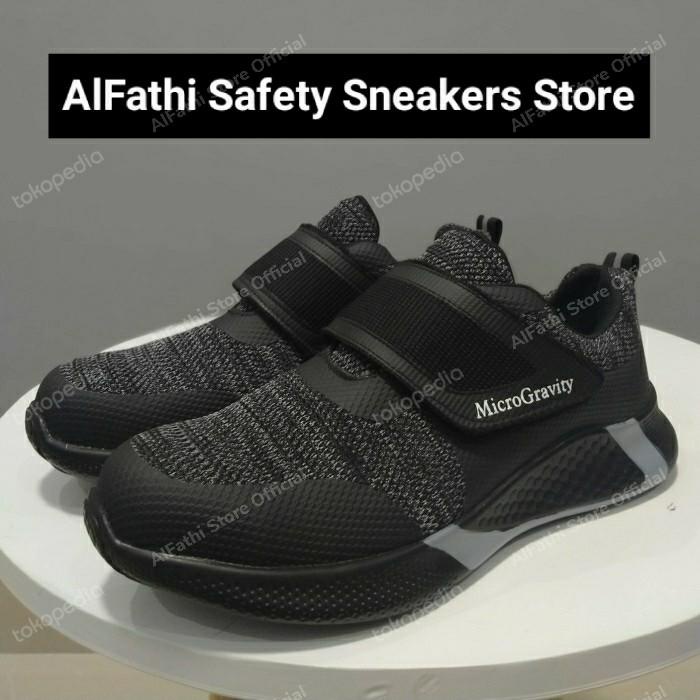 Jual Boots Safety Shoes Sneakers Sport Tanpa Tali Shopee Indonesia