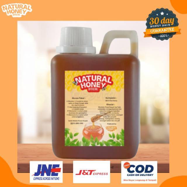 

Madu Murni Natural Honey 100% Asli / Madu Asli Dari sarang lebah Grade A