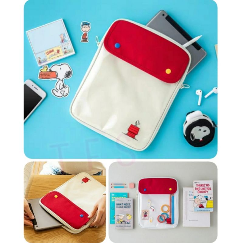 CL Bag tas iPad 22.5 x28 cm Snoopy