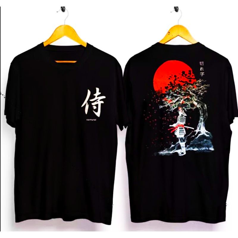  KAOS SAMURAI JEPANG  KAOS  JEPANG  KAOS  PRIA KAOS  SAMURAI  