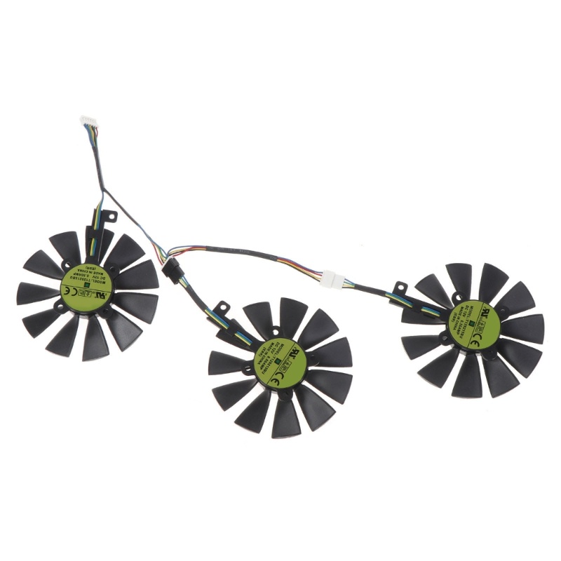 Vivi Kipas Kartu Grafis PLD09210S12HH GPU Cooling Fan Untuk STRIX GTX 1080/980Ti