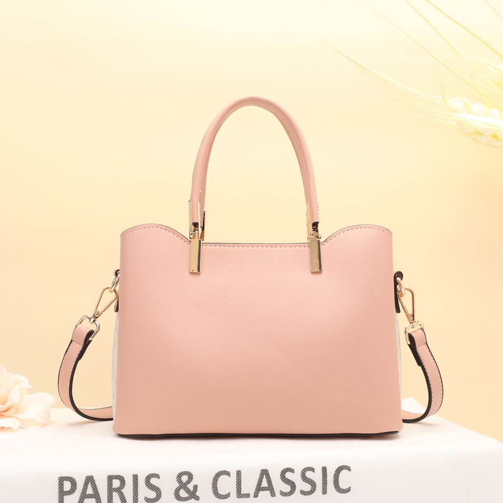 Paris Classic Tas Wanita Import Branded Original Terbaru Handbag Selempang Wanita Top Handle Bag Tas Fashion Wanita Import [PC 98984]