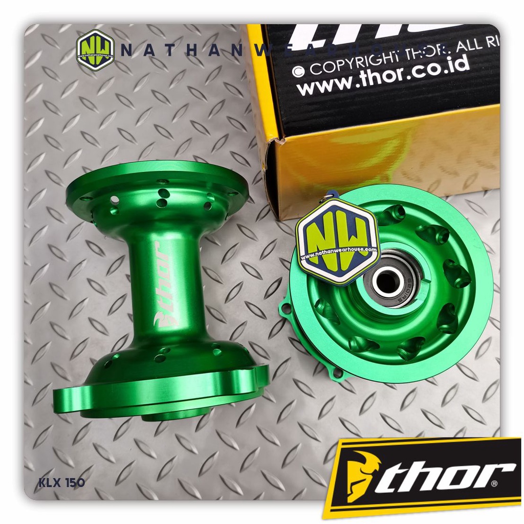 Tromol Set KLX 150 Depan Belakang CNC Forged 36H Thor