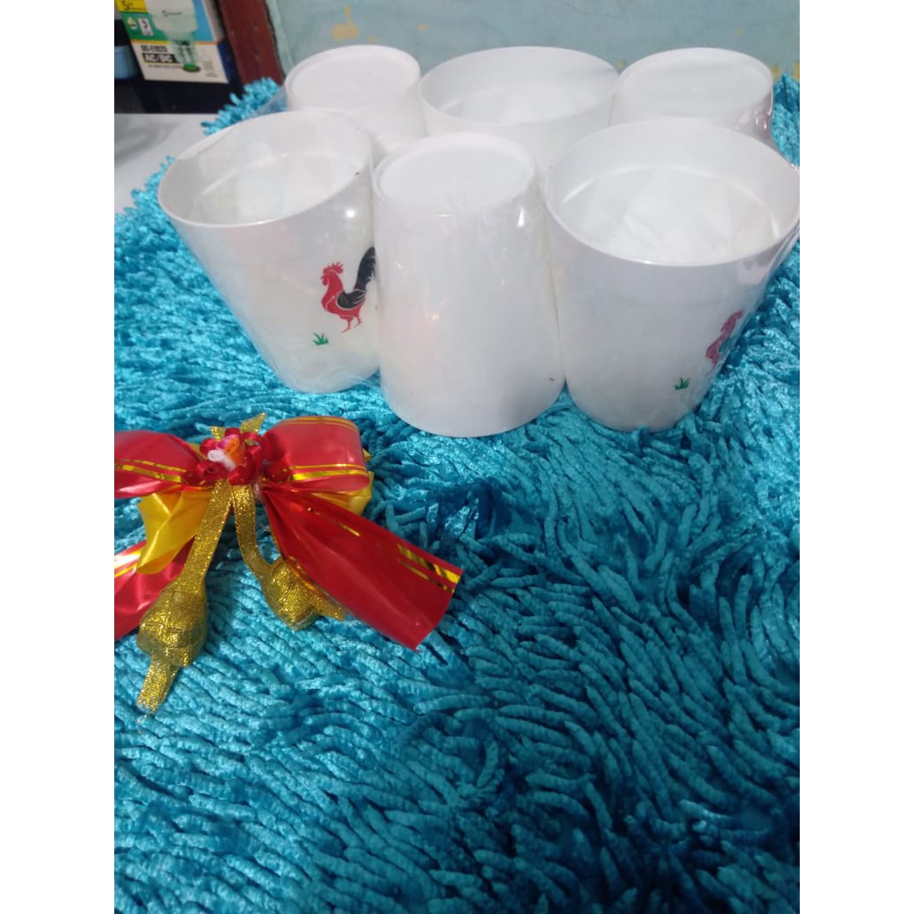 Gelas Ayam Jago SF -255/ Gelas Plastik ayam jago