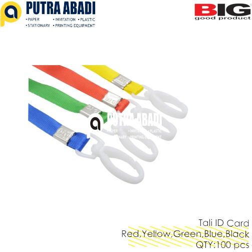 

100 Pcs Tali ID Card V-tec Gantungan Tali ID Card V-tec