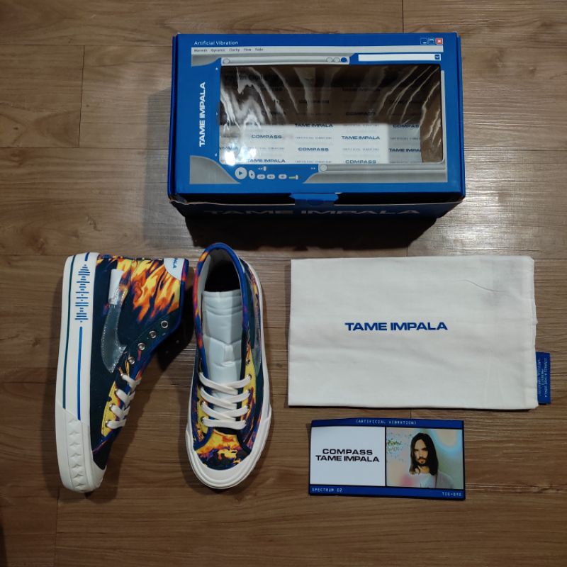 Sepatu Compass x Tame Impala Spectrum 02 Size 42 Limited Edition