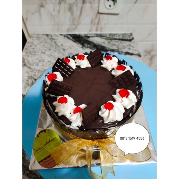 

kue ultang tahun coklat papan
