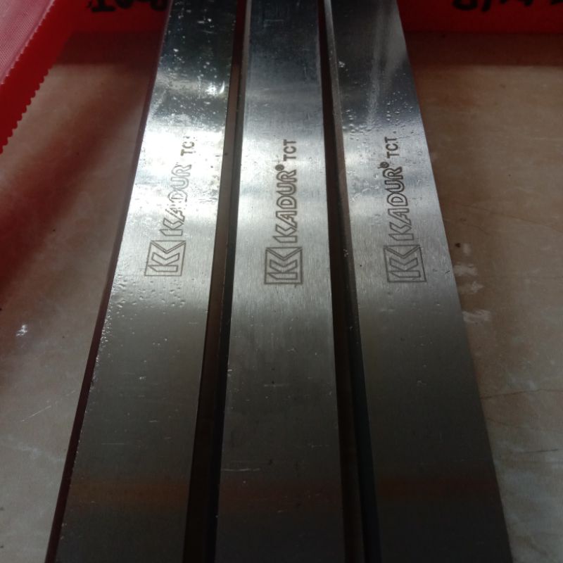 Mata pisau planer TCT KADUR 310 x 30 x 3 mm pisau planer pisu jointer pisau serut ketam kayu TCT 310