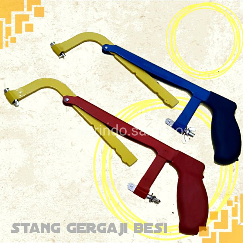 GERGAJI BESI stang adjustable 8 inci hacksaw 8inch gagang karet