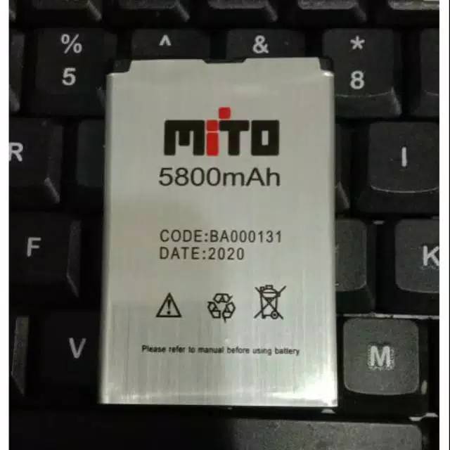 Batray Baterai Batre Mito BA000131 Mito A67  Mito A67 Core Original Oem