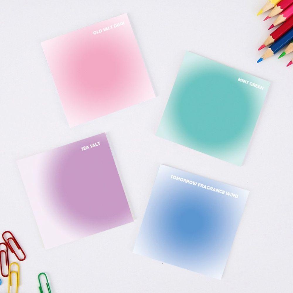 Mxbeauty Tearable Memo Pad Kreatif Perekat Diri N Waktu Ditempel Scrapbooking Perlengkapan Sekolah Bookmark Stiker Pesan Notes