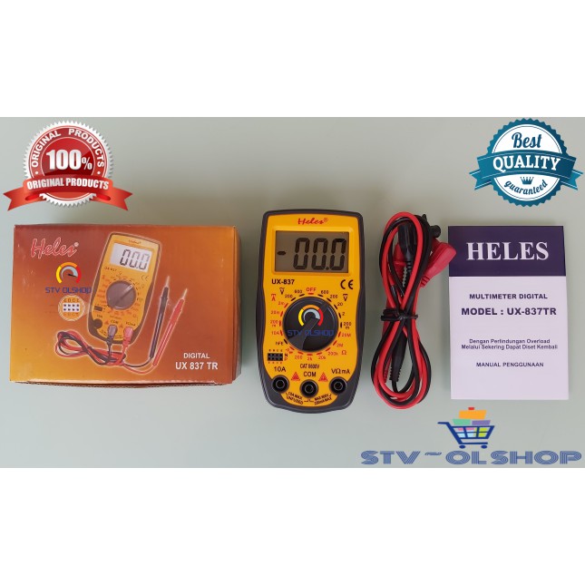 Multitester / Tester Digital Heles UX 837 TR