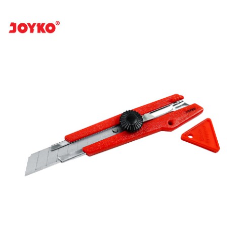 

CUTTER JOYKO L-500 BESAR TAJAM STAINLESS L 500 PISAU KATER BLADE L-150 18 MM KUAT PEMOTONG KERTAS