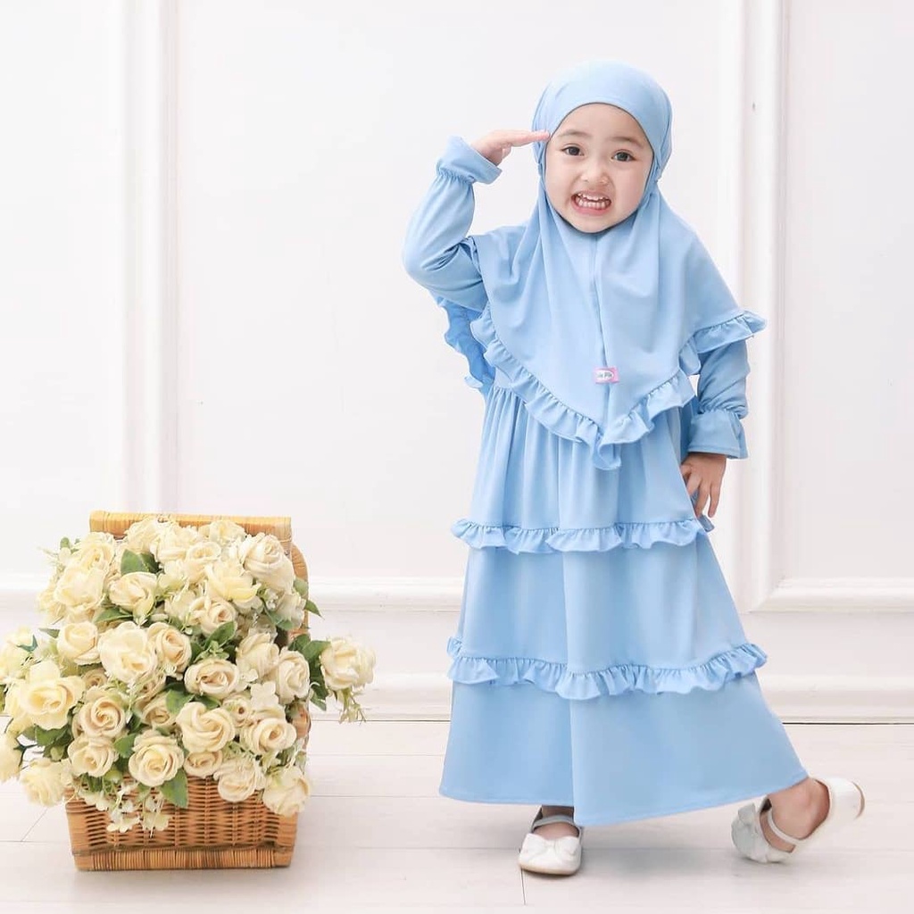 Murah Gamis anak susun/ gamis anak / gamis anak terbaru / gamis anak perempuan /