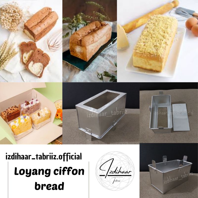 Loyang Roti Bongkar Pasang / Loyang Chiffon / Loyang Chiffon Bread