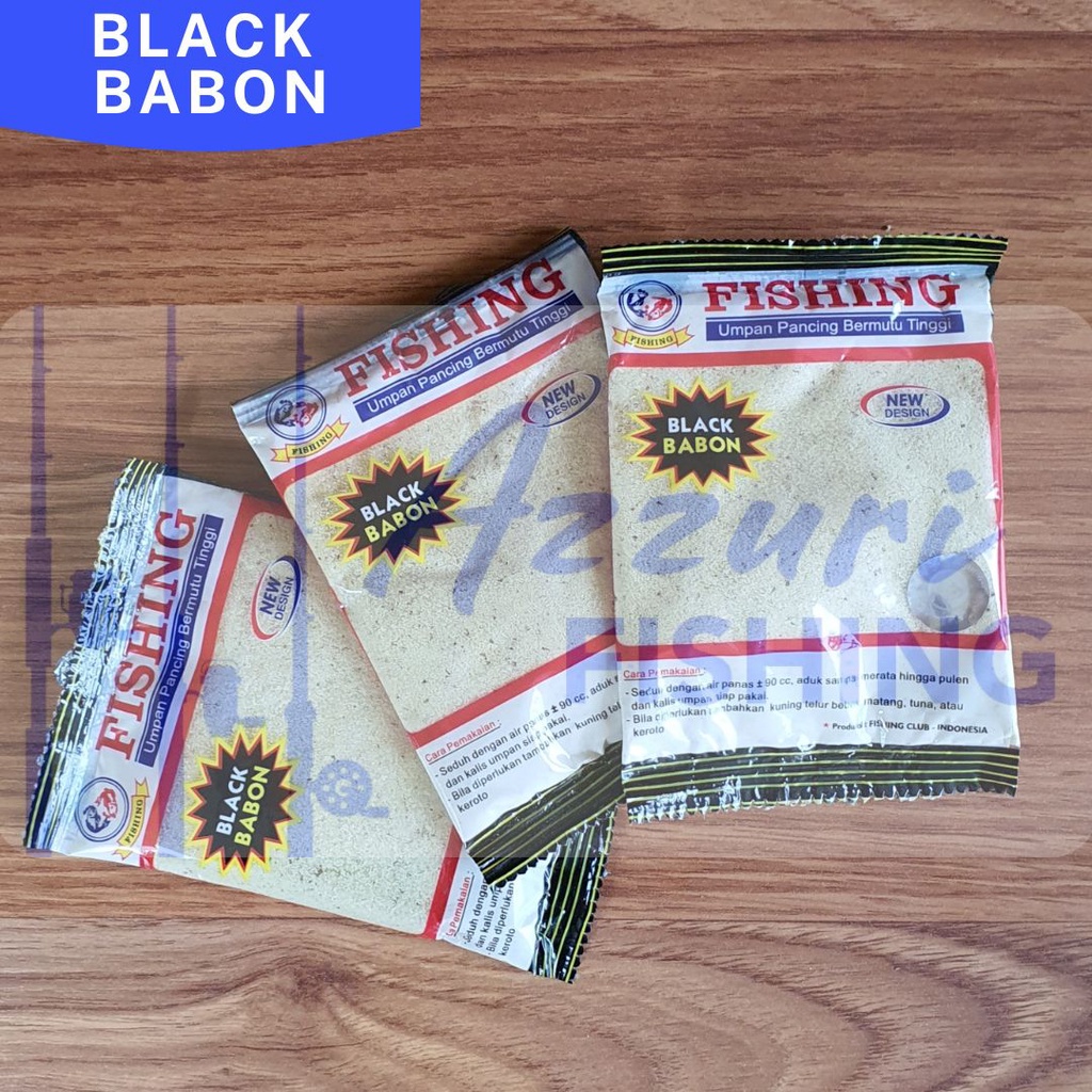 Umpan Mancing FISHING BLACK BABON