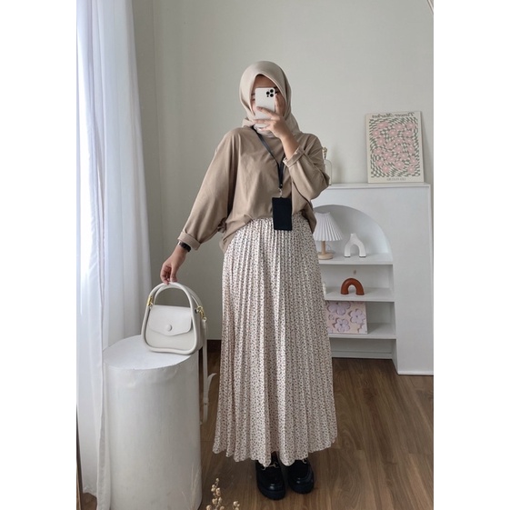 HIZA - Azura Skirt | Rok Wanita Terlaris Motif Aesthetic