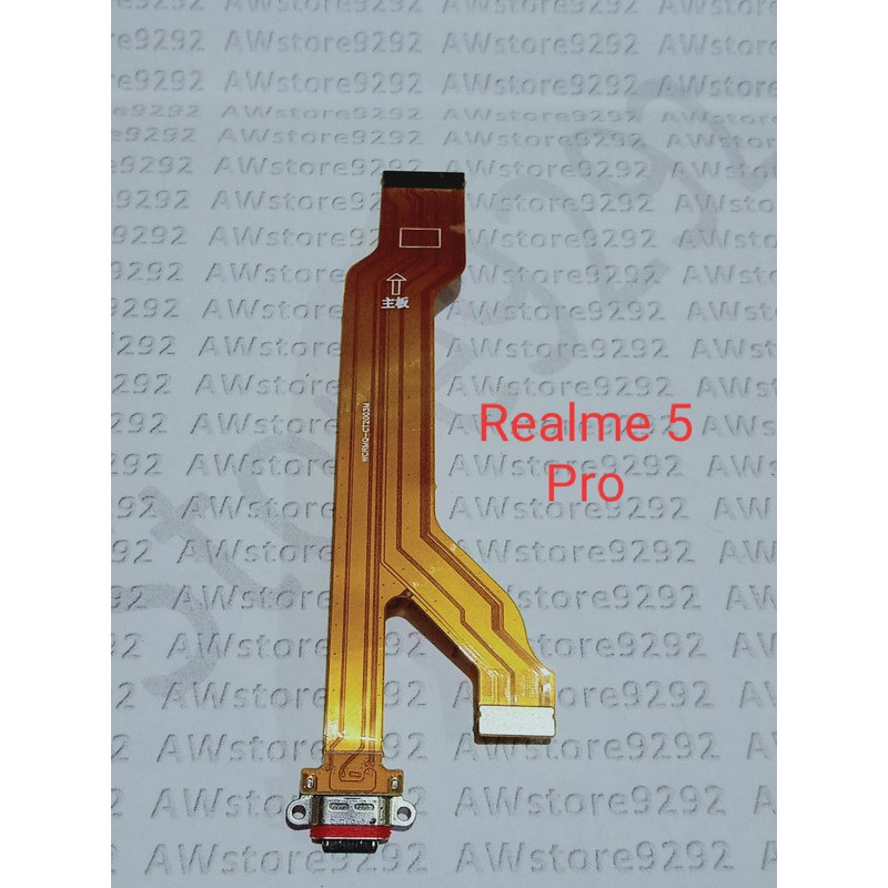 Flexible fleksibel Konektor Charger Realme 5 Pro
