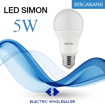 LAMPU LED SIMON 5W ( WATT ) GARANSI GROSIR