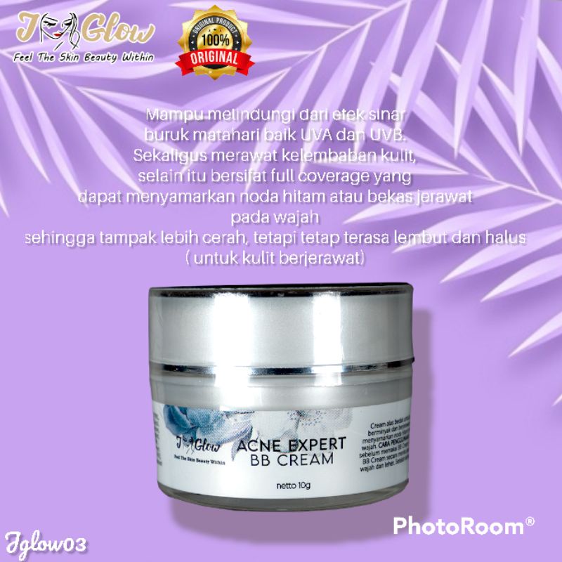 JGLOW BB CREM ACNE PERAWATAN WAJAH GLOWING SERUM WAJAH SKINCARE JGLOW ORIGINAL