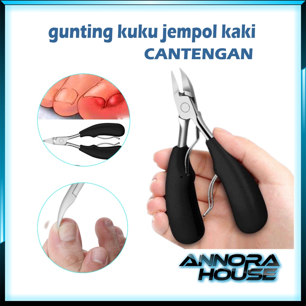 Jual Gunting Kuku Miring Anti Cantengan Pemotong Kuku Miring Jempol