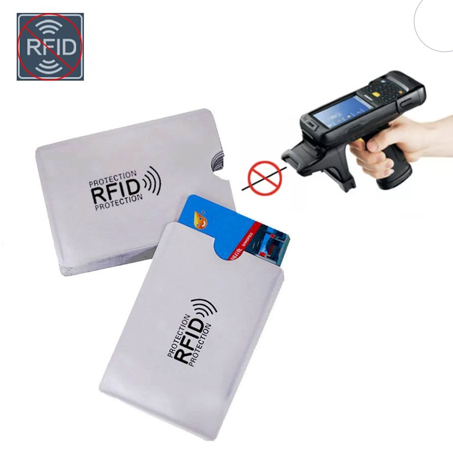 Sampul Kartu Anti RFID Protektor Anti Maling Data Credit Card