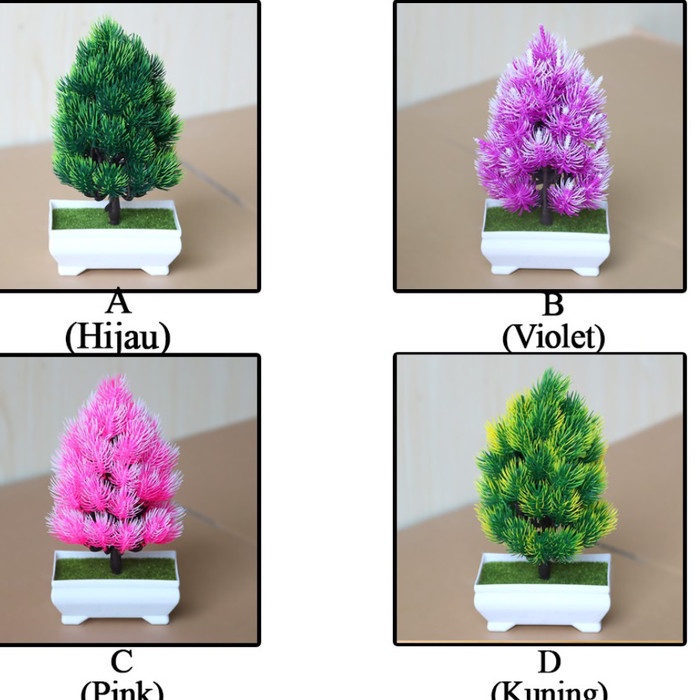 EM Bunga Hias  Cemara Tanaman plastik