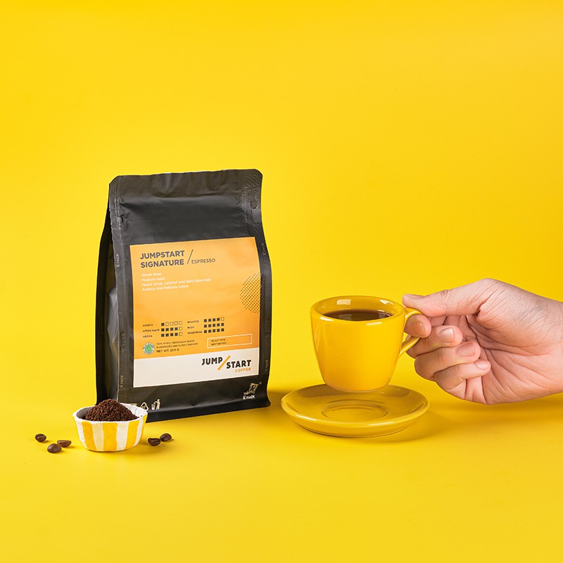 

JumpStart Coffee Beans 200gr | Biji Kopi ( Whole Beans )