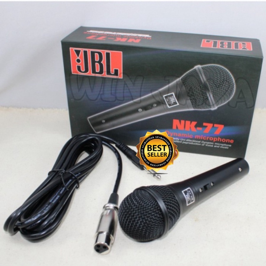 MICROPHONE KABEL JBL NK-77 MIC KABEL BODY BESI MICROPHONE DINAMIK JBL