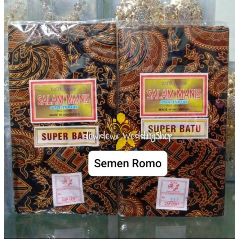 Rok Lilit Cantik - Motif Semen Romo