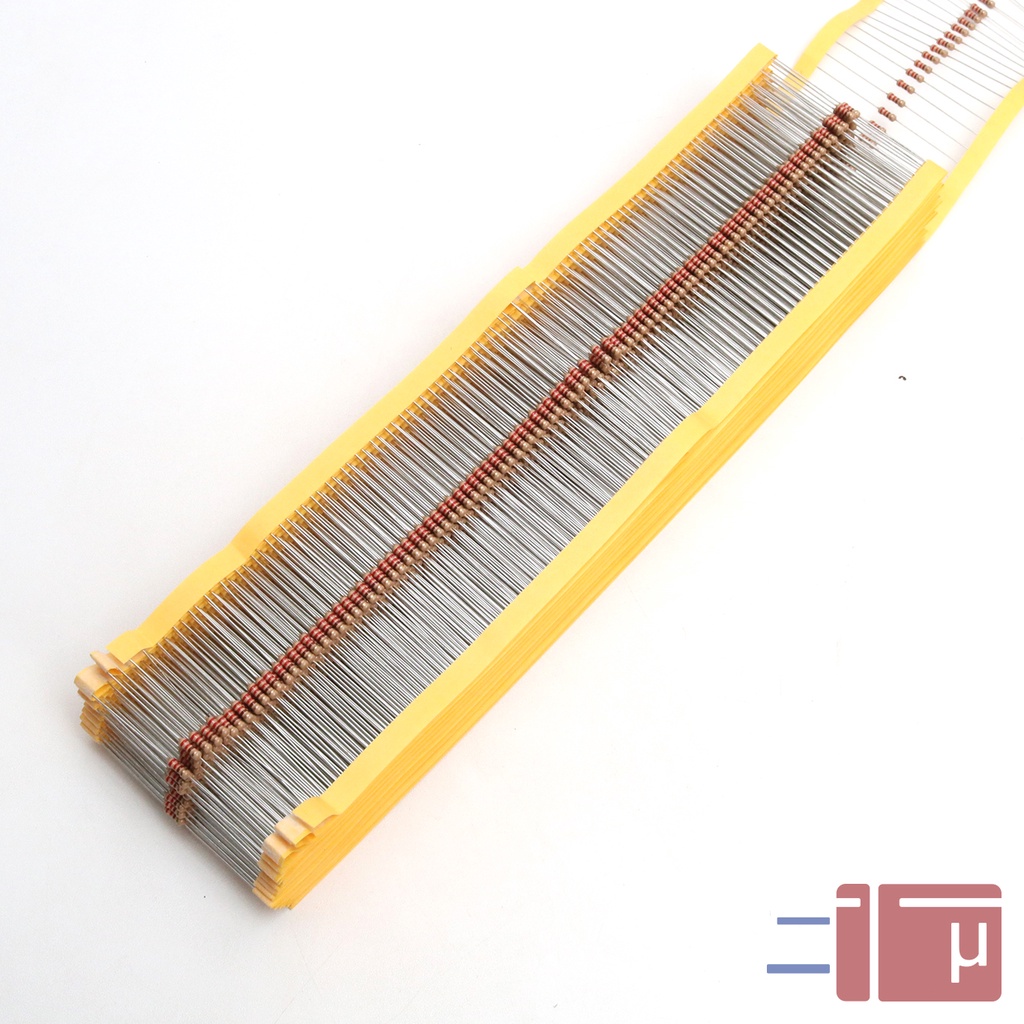 X10 Resistor 220R 220 Ohm 1/4W Karbon 5% Taiwan Kaki Tembaga