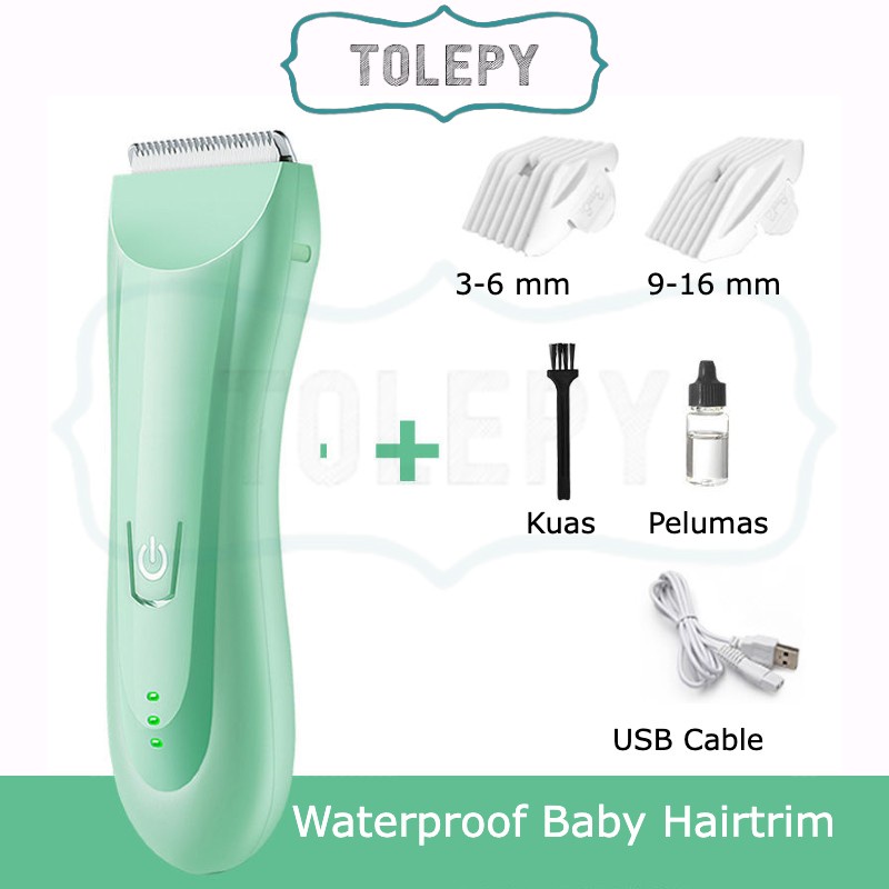 Gunting Rambut Bayi Anti Air / Baby Hair Trip Clipper Clip Trim Waterproof